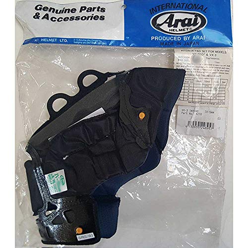 Pad intérieur Arai Vx-3 Dry Cool 10 mm L pour casque de motocross