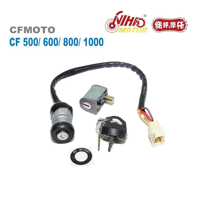 Buy TZ16 CF500 Ignition Lock for CFMoto Parts CF188 500cc CF MOTO ATV UTV Quad Engine Spare