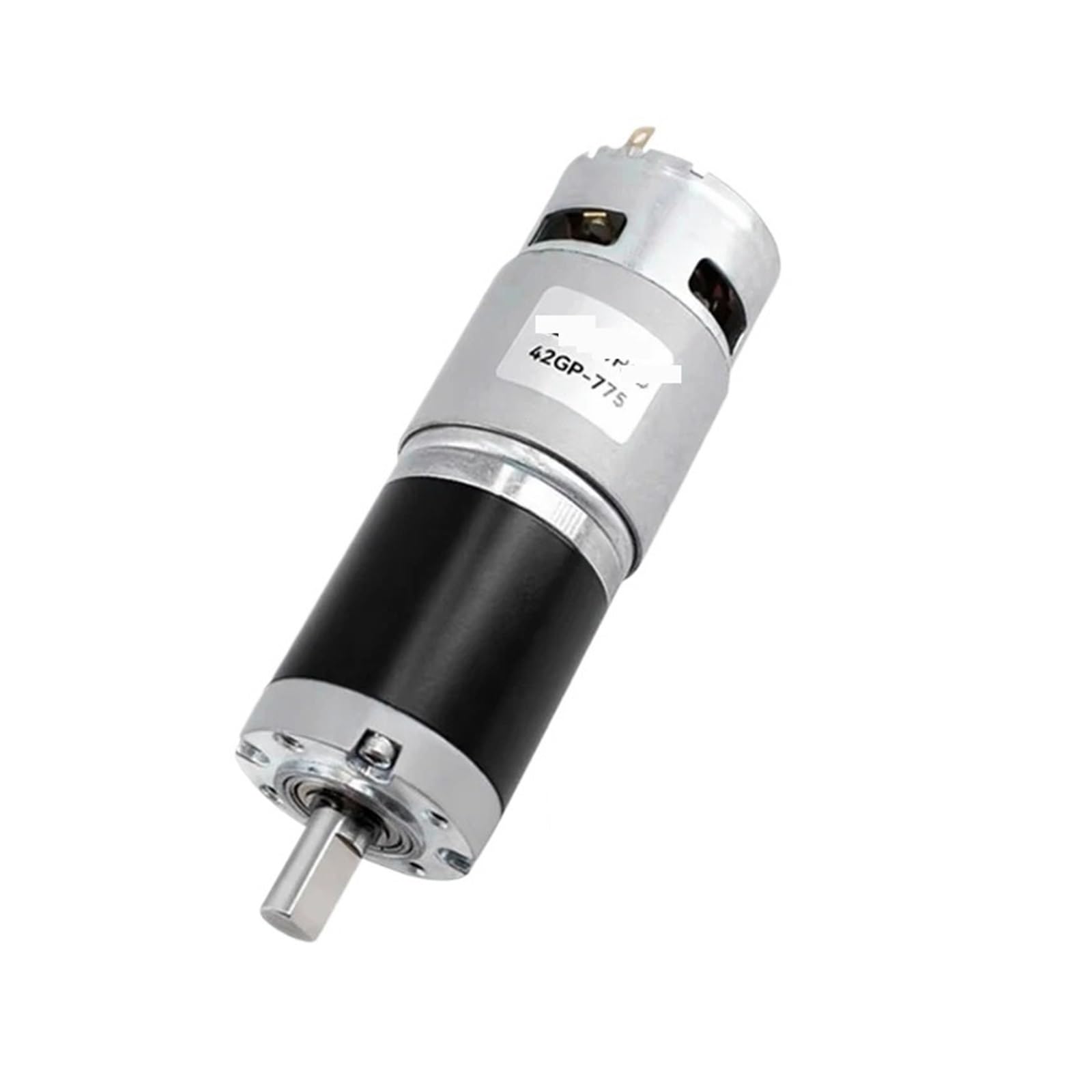 Moteur planétaire brossé couple puissant et rotation réversible arbre 8mm 24V