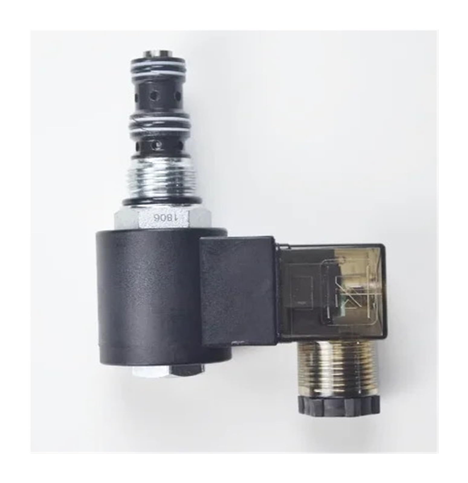 Huuoqiwy One Color Three Way Two Position Spool Type Plug-In Solenoid Valve Dhf08-232 Hydraulic Oil Pressure Valve Sv08-30(220 Volt)