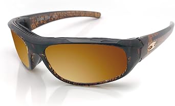 ICICLES Sun Rider Mirror Lens Sunglasses with Blonde Tortoise Frame