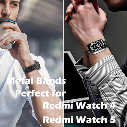 Correa metálica para Xiaomi Redmi Watch 5 acero inoxidable miniatura 5