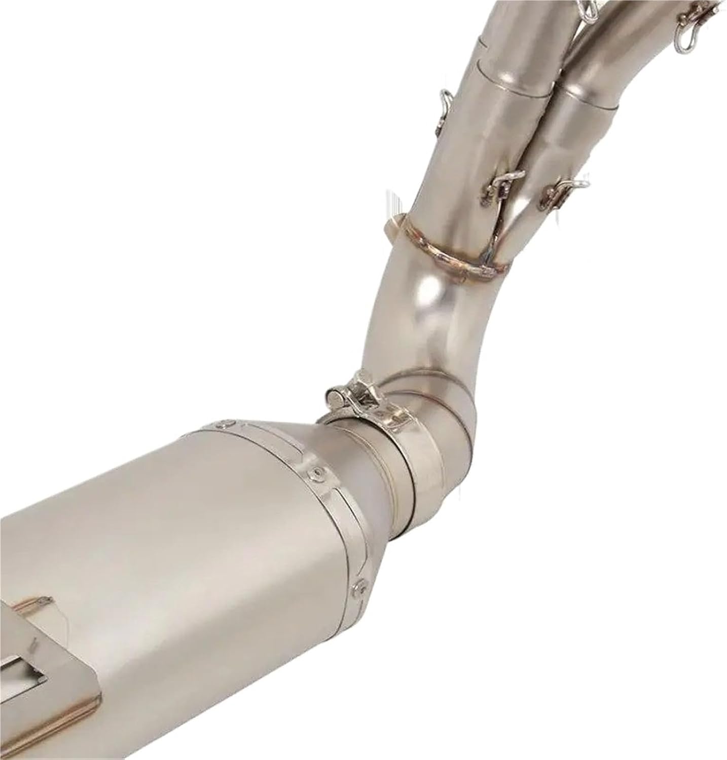 Slip On Motorcycle Exhaust Header Pipe Connect 51MM For Tracer 9 For Tracer 9 GT 2021-2023 Exhaust Pipe