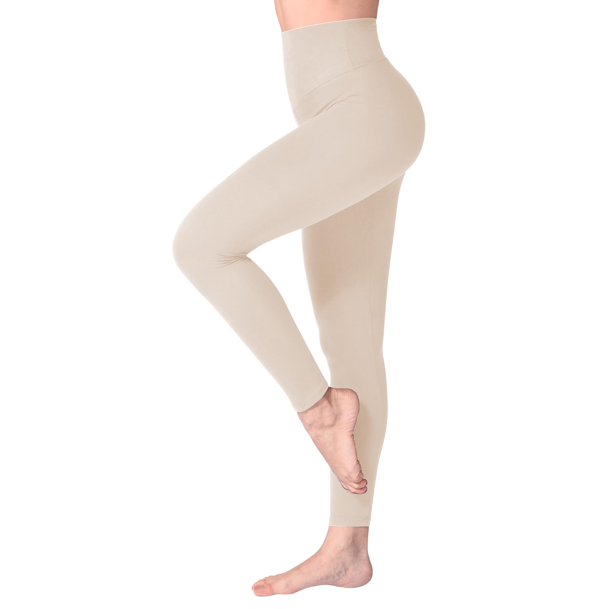 SINOPHANT Leggins Vita Alta Donna, Leggings Donna Fitness Pantaloni Yoga Controllo della Pancia Opaco Elastici Morbido per Sportivi o Casual