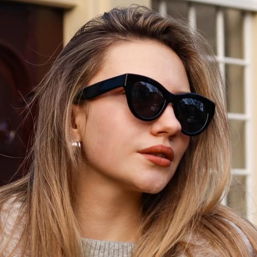 ZENOTTIC Polarized Sunglasses Women Round: Trendy Sun Glasses for Ladies - Retro Classic Shades UV400 Protection2