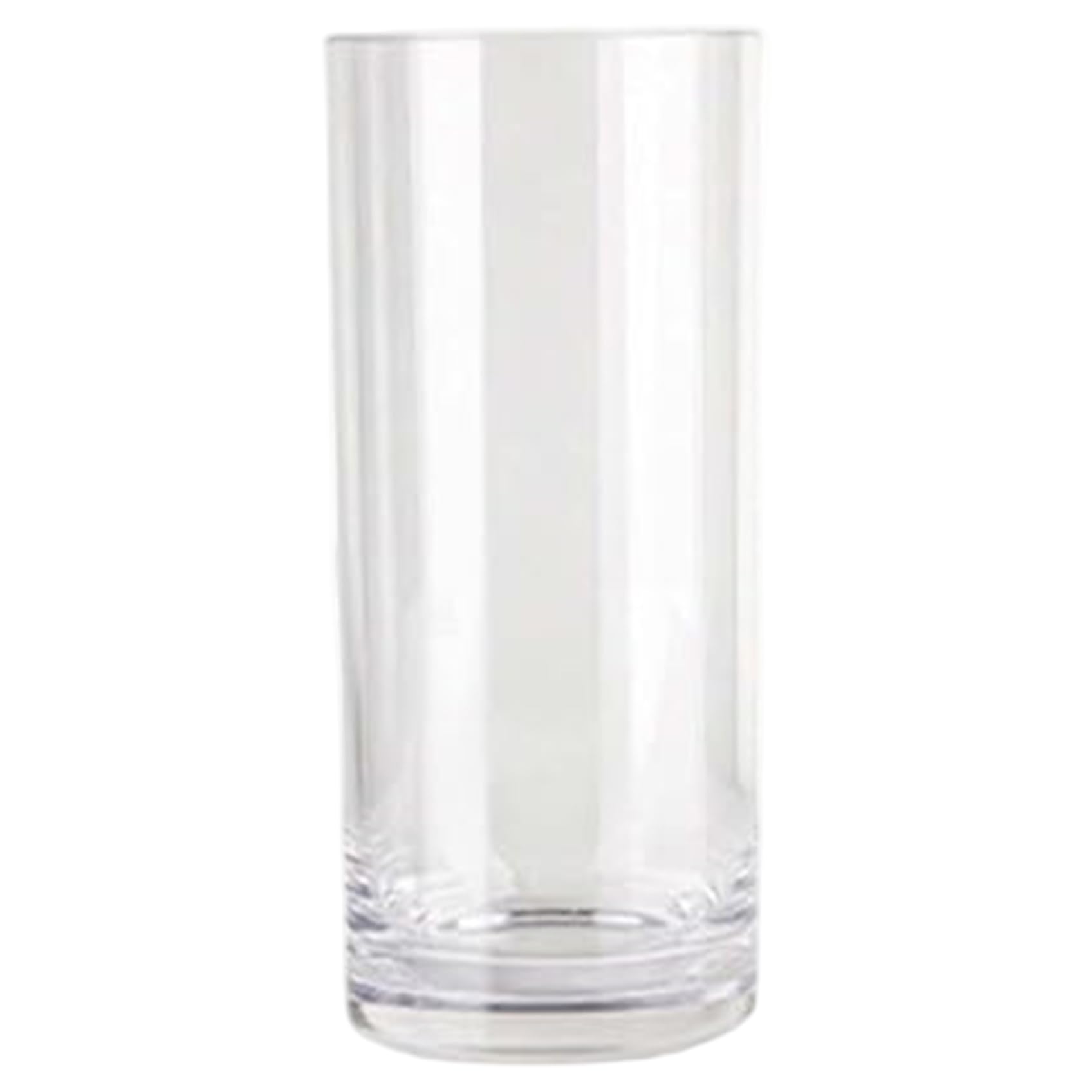 Vase transparent acrylique 1pc grand format pour décoration intérieure et stockage