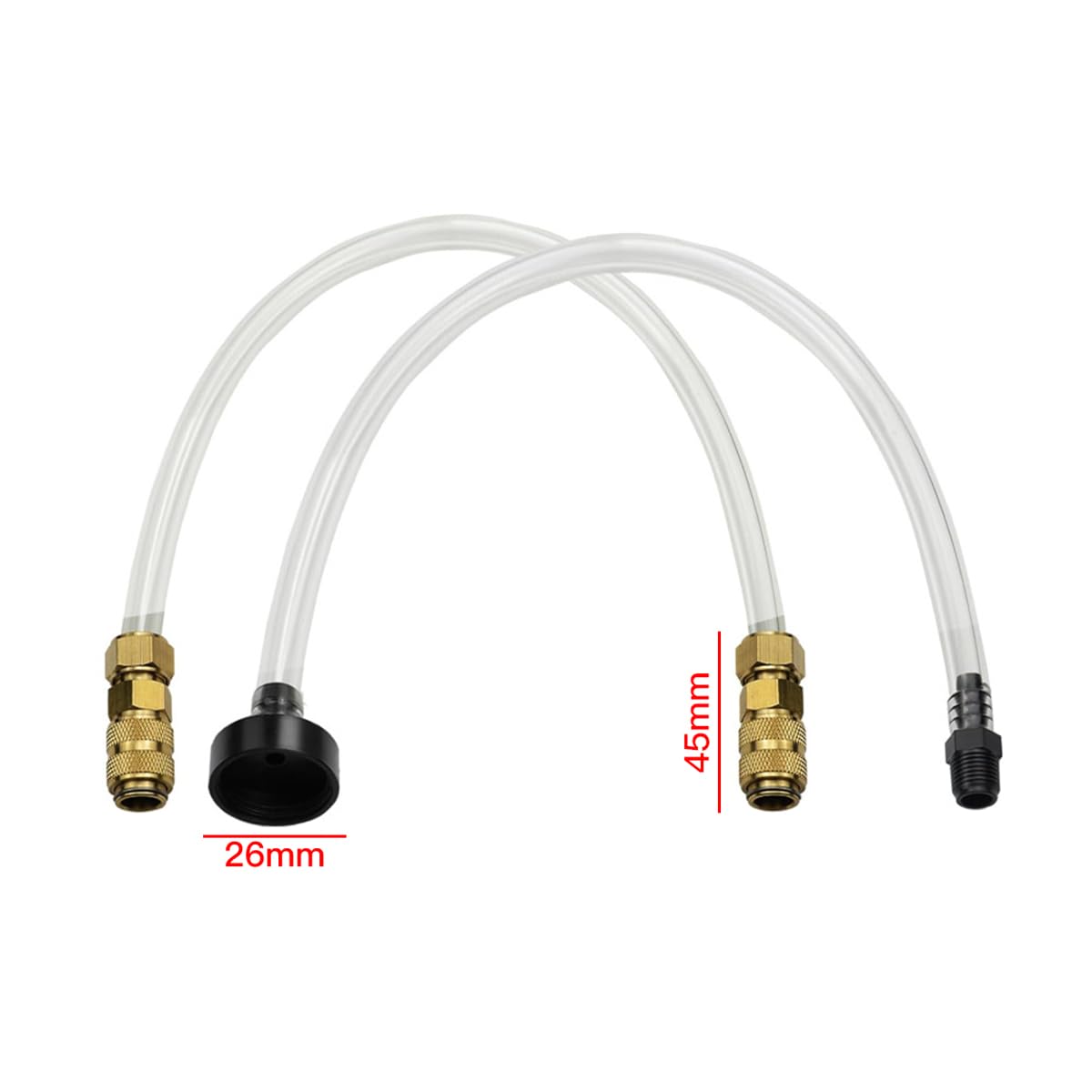 Tubo Dello Sterzo Idraulico, Kit Di Spurgo Per Barche in Ottone PVC, Kit Di Spurgo Per Barche Con Fluido Idraulico Dello Sterzo, Parti Di Yacht