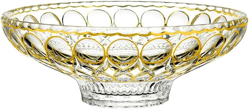 Eight Flowers Handmade Gold Fruit Plate Home Soft Decoration Decorative Pitcher