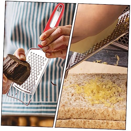 Rallador manual para verduras y queso color rojo miniatura 7