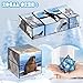 Euclidean Cube 2 in 1 Magic Cube Set, Fidget Toy for Kids Adults, Yoshimoto Cube for Ages 8-12, Arctic/Antarctic Animals Puzzle Cube Fun Toy for Boys Girls (Polar Series)