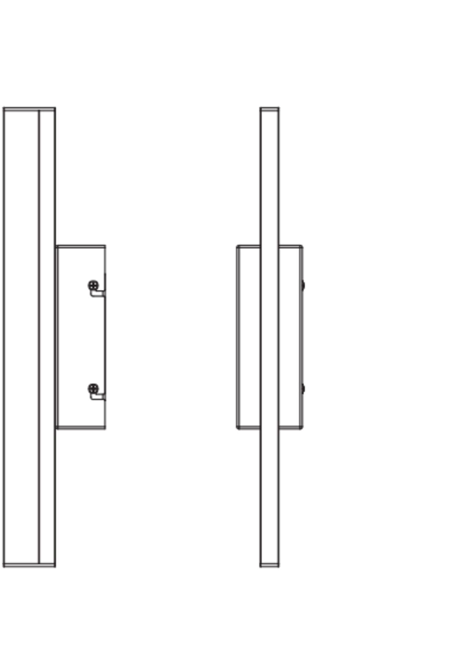 Osram Orbis - Lampada a specchio cromata, 60 cm, alloggiamento in alluminio, 10 W, 950 lm, protezione IP44, temperatura colore regolabile tramite Click CCT (4000 K e 3000 K), dimmerabile, con