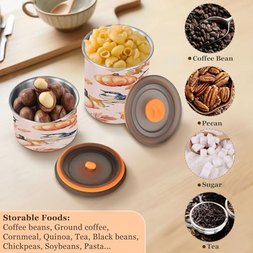 Contenedor hermético de acero para café al vacío 17oz miniatura 6