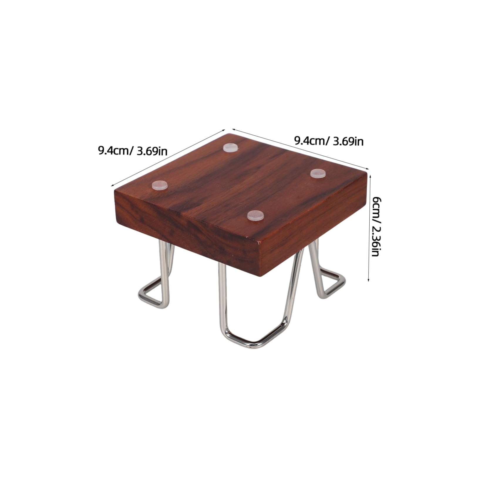 SEWACC Wooden Note Organizer Stylish Desktop Accessory for Memo Pads and Self Stick Notes Compact and Modern Desk Organizer for Office Supplies and Home Workspaces