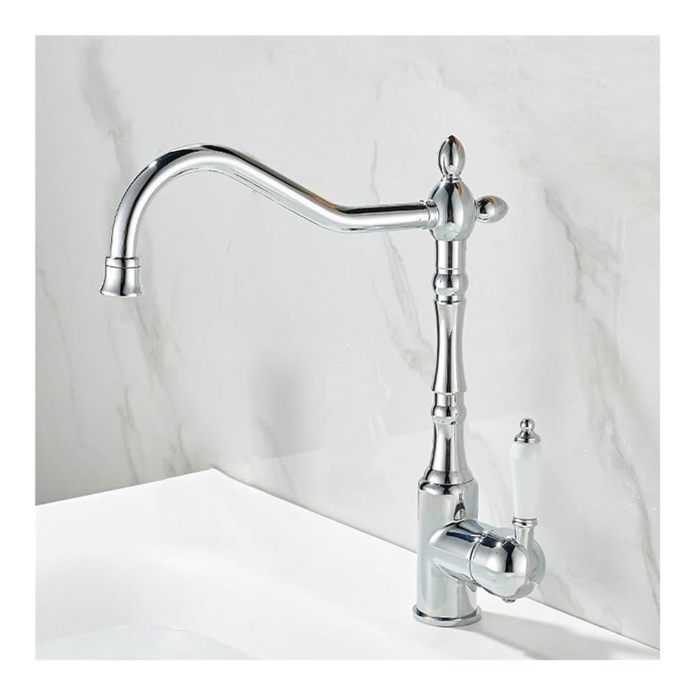 Robinet en laiton trois en un anti éclaboussure pour évier XT-264