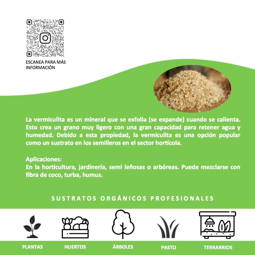La Mejor Selección de Sustratos vermiculita disponible en línea para comprar. 9 Imagen adicional