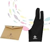 Vista 8 de GAOMON Tableta de dibujo M10K PRO y guante de dos dedos GAOMON