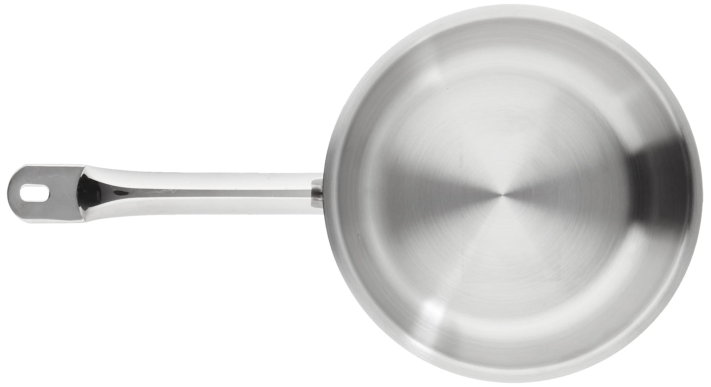 Pentole Agnelli - Poêle en Acier Inoxydable 18/10 avec Manche Tubulaire 20 cm Acier