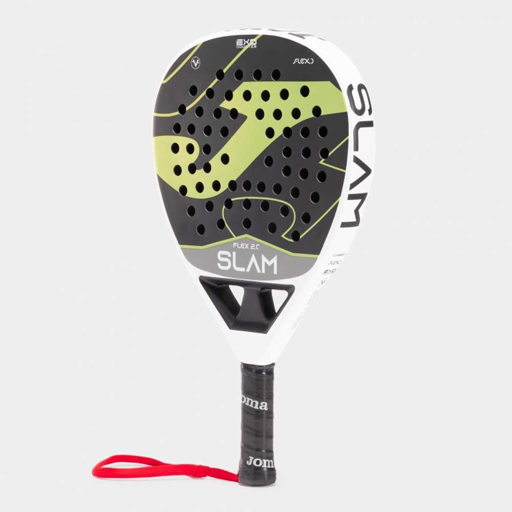 Joma Pádel Pala Slam Flex, Verde Bianco