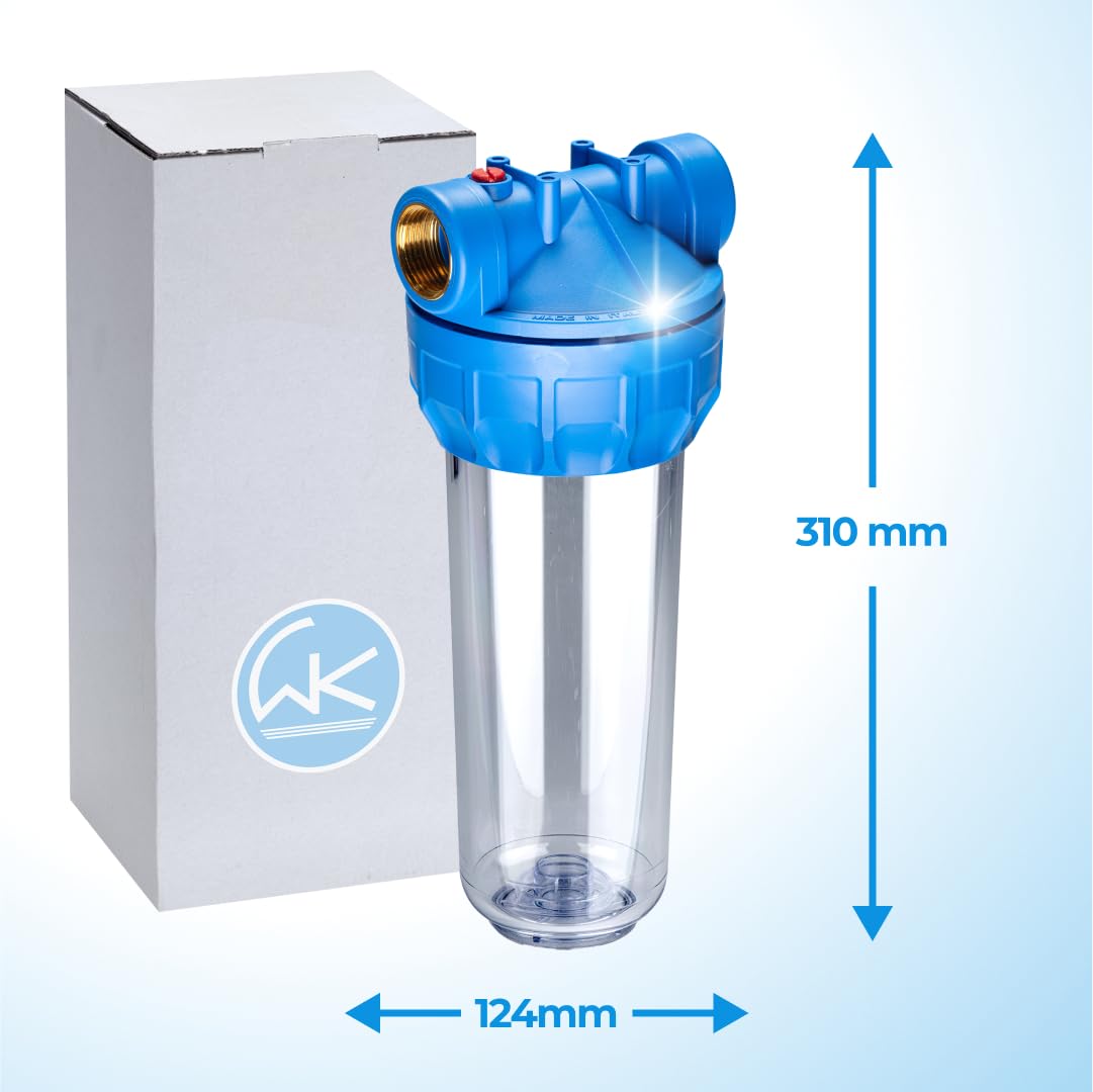 WK Leerer Behälter für Patronen 25,4 cm (10 Zoll) mit Anschlüssen 25,4 cm und Typ 3 Stück