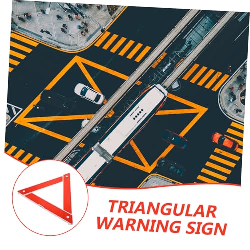 Triángulo de señalización plegable para emergencia vial miniatura 7