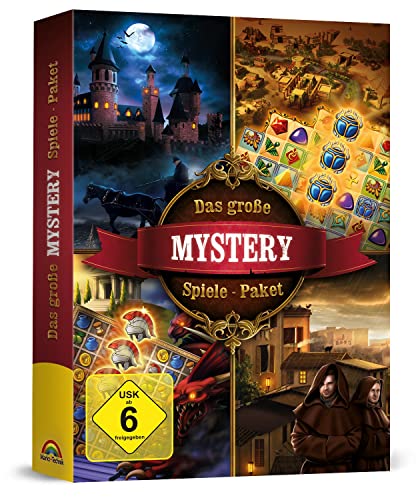 4 in 1 Wimmelbild Mystery Paket - 4 Spiele in einer Box für Windows 11 / 10 / 8.1 / 7