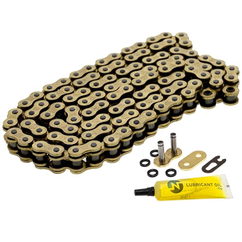 NICHE Gold 420 X-Ring Chain 106 Links with Connecting Master Link