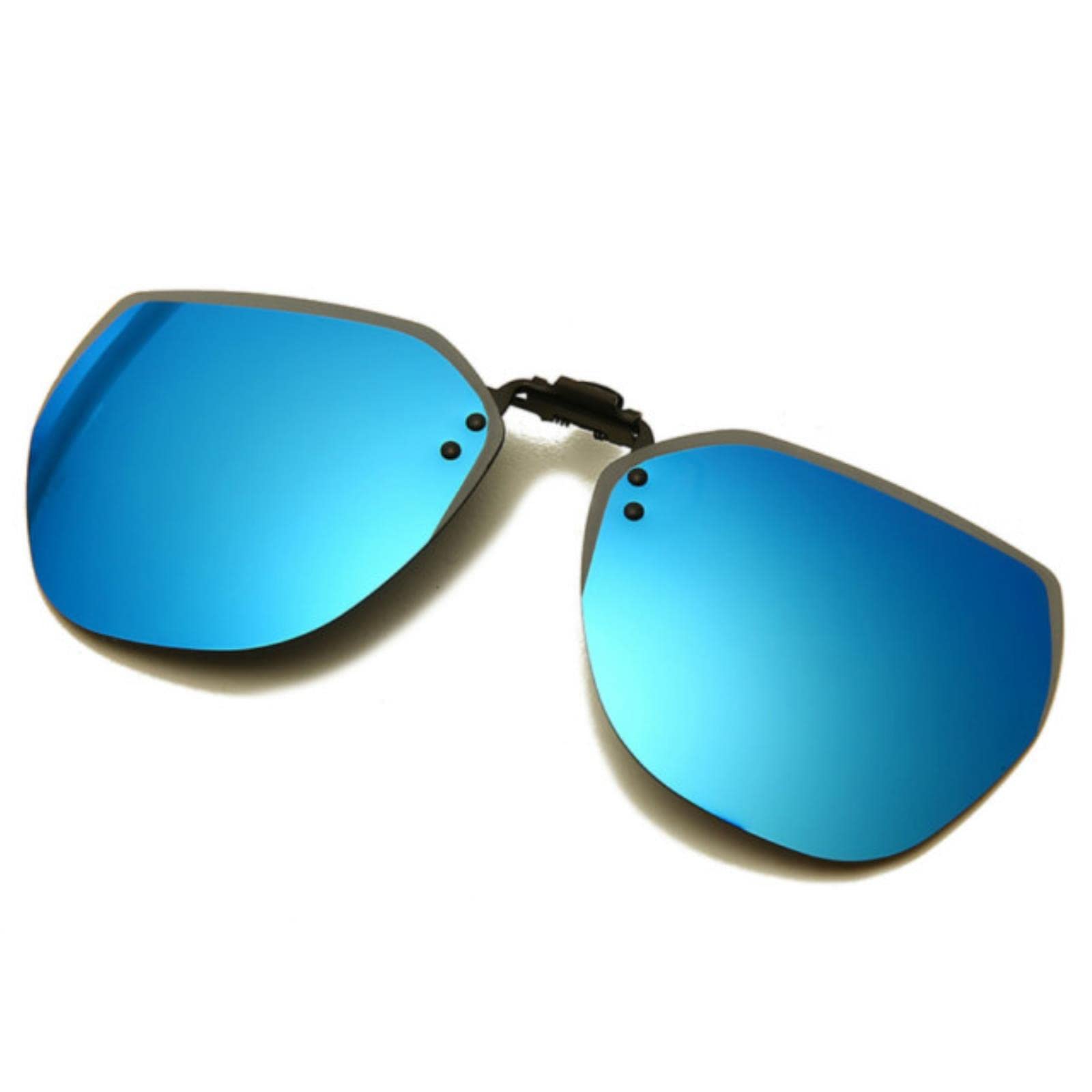 ADITAM Occhiali da Sole polarizzati con Clip Occhiali da Sole ribaltabili Occhiali da Guida fotocromatici Occhiali da Sole a Specchio Occhiali da Pesca per la Visione Notturna Double The Comfort