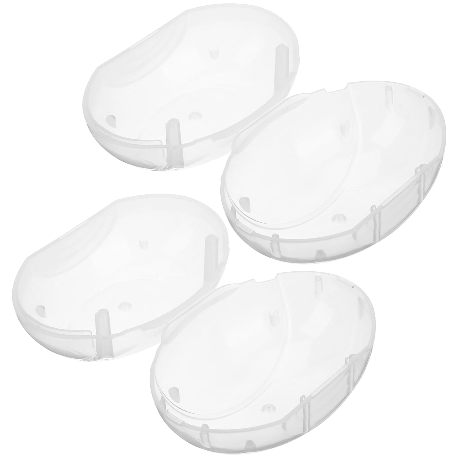 TOVINANNA 2pcs Box Storage Box Case Organizer Sanitary Container Pacifier Holders Pacifier Pacifier Pp