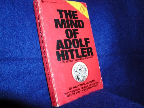 The Mind of Adolf Hitler; the Secret Wartime Re... B000PHSYC4 Book Cover