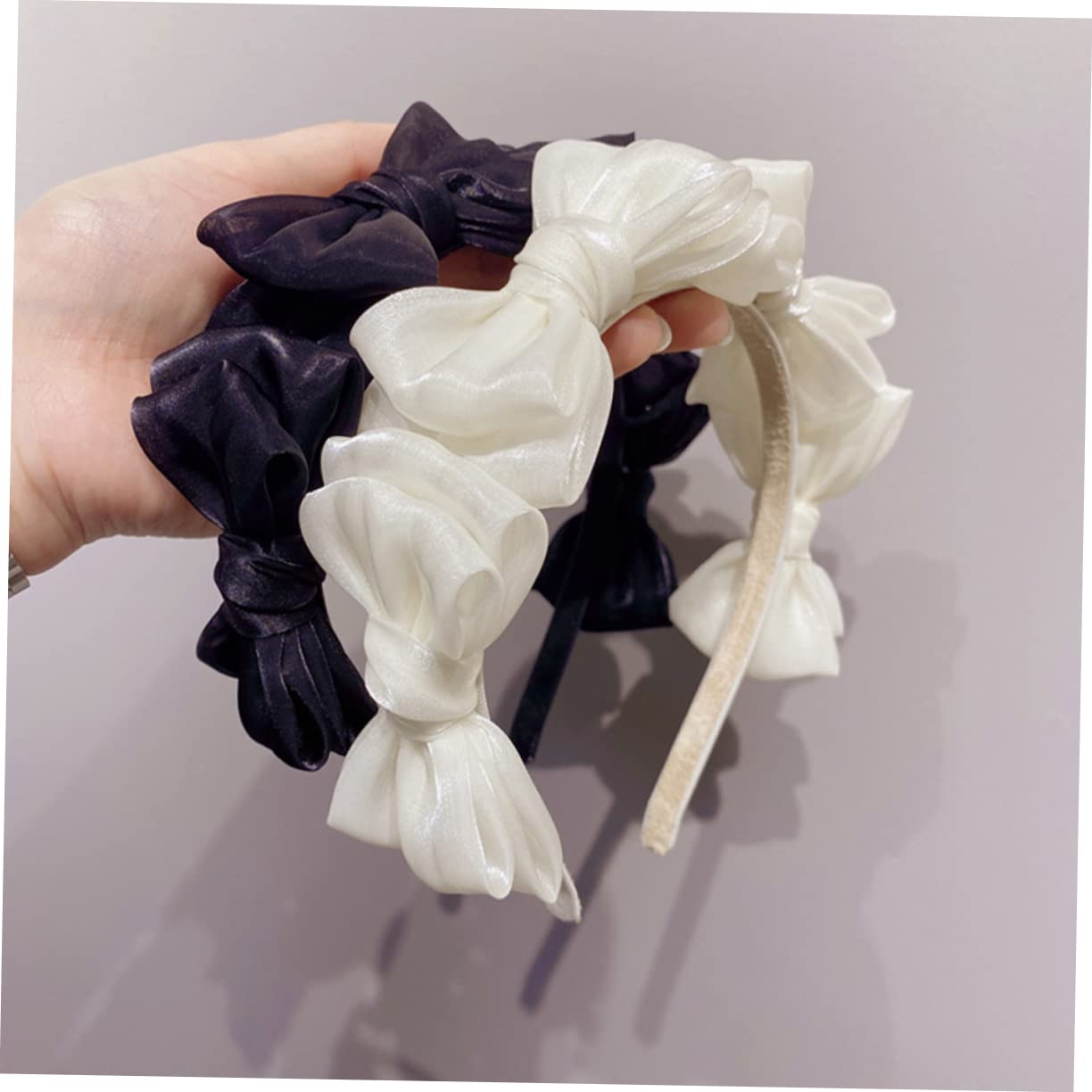FRCOLOR 5 Diademas Elegantes Con Lazo Para Mujer Cinta Para El Pelo Accesorio Elegante
