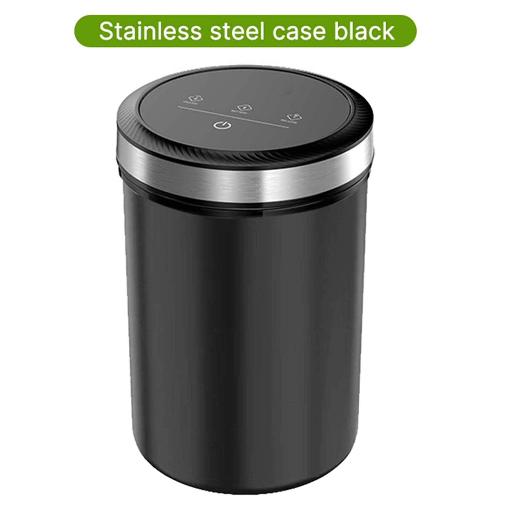 2X Vakuum-Kaffeedosen mit Luftdichtem Deckel, 33 KPa, Automatische Vakuumierung und Stopp, Touchscreen-Vorratsdose, 1,6 L/54 Oz