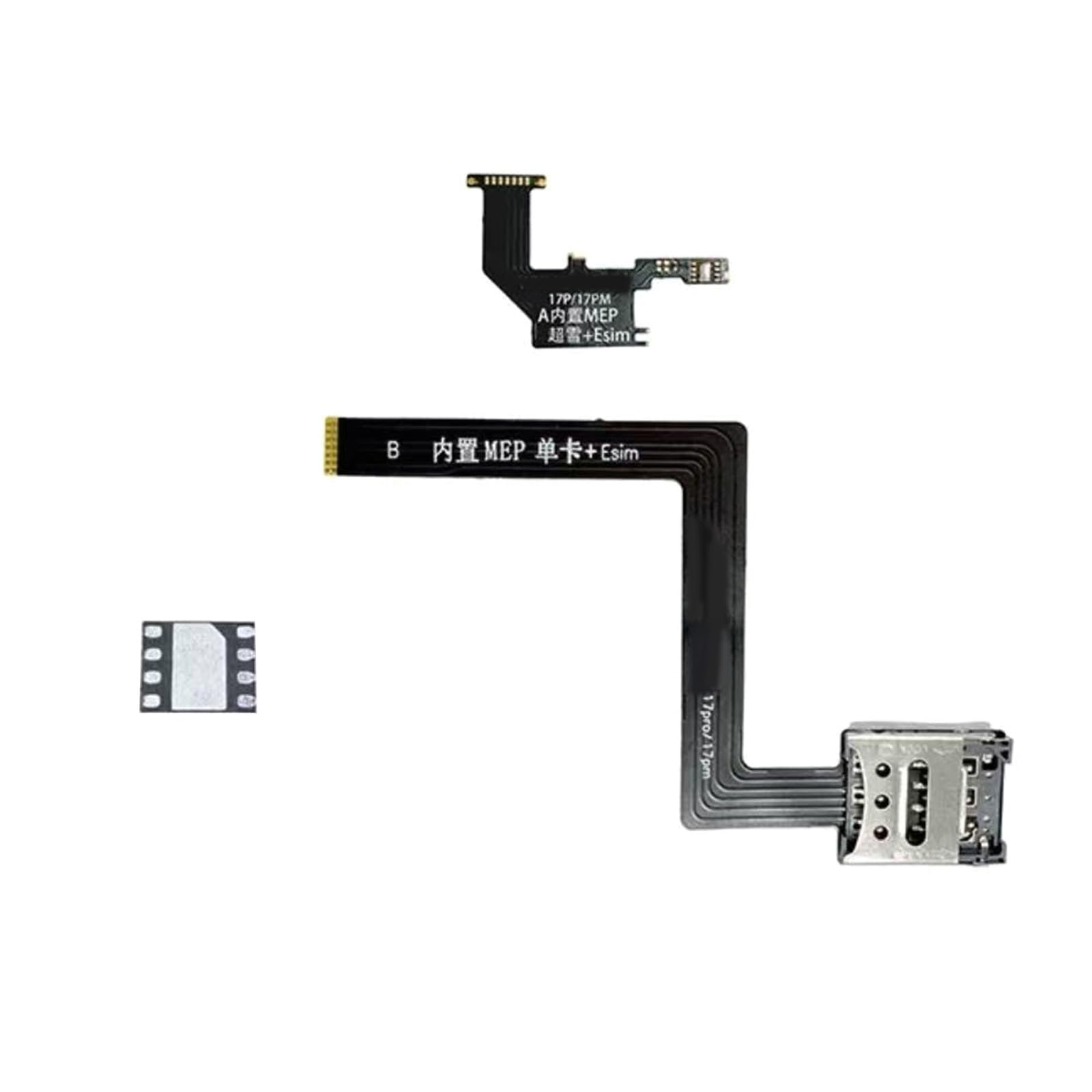 Zbiianxer C Advanced Esim To Double Ard Onversion Set For Modern Smartphones Mep Integration Solution Snow I Phone Repair