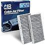 AirTechnik CF10135 Cabin Air Filter w/Activated Carbon | Fits Acura CSX 2006, EL 1997-2005, RSX 2002-2006 / Honda Civic 2001-2005, CR-V 2002-2006, Element 2003-2011