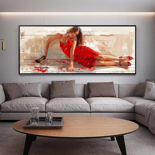 Broderie diamant grand format 220x100 cm avec strass carrés complets pour décoration intérieure E4