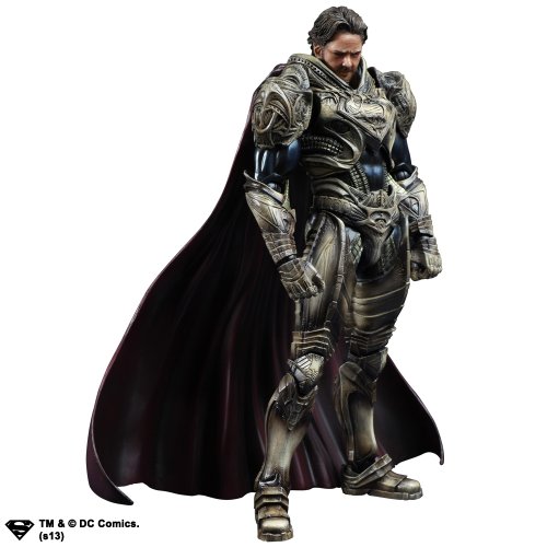 MAN OF STEEL Play Arts Kai Joe El = (japan import)