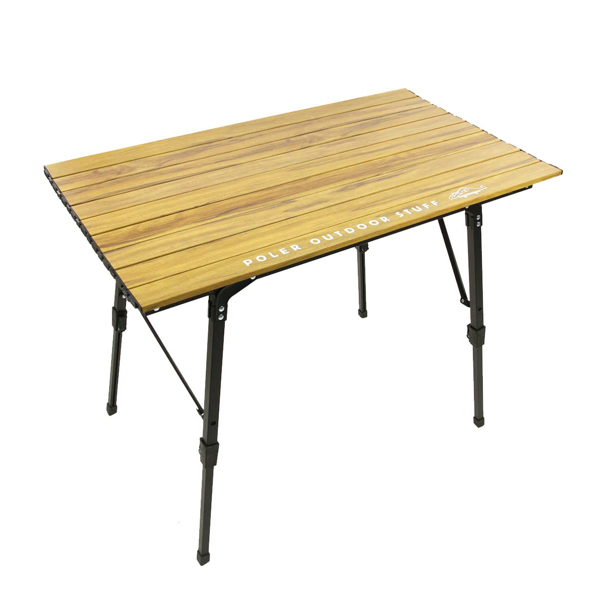 大幅値下げ！　polerアルミテーブル　超希少品 Amazon.co.jp: ポーラー POLeR AJUSTABLE ROLLTOP ALUMINUM TABLE