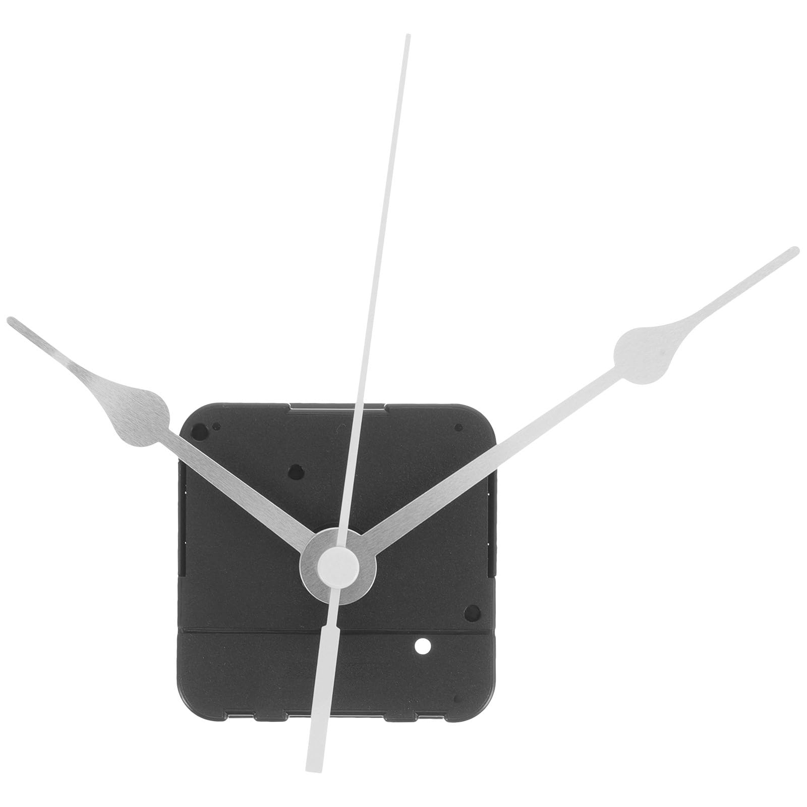 Milisten Reverse Clock Mechanism Replacement Kit with Battery Operated Quartz Motor and 3 Clock Hands for Diy Wall Projects