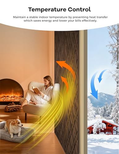 Save on AEOCOO Insulated Door Curtains - Magnetic Thermal Cover - Image 4