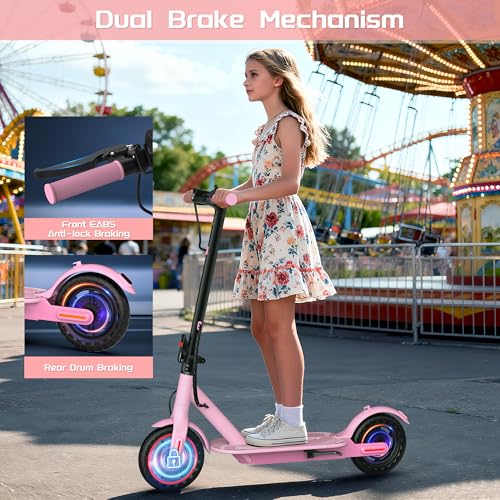 Image of MAXSHOT Electric Scooter Adults & Big Kids, Top Speed 9 /16 /19MPH, 10 /12 /16 /19Miles Range, 6.5 inch /8.5 inch Tires Folding Escooter, APP Control