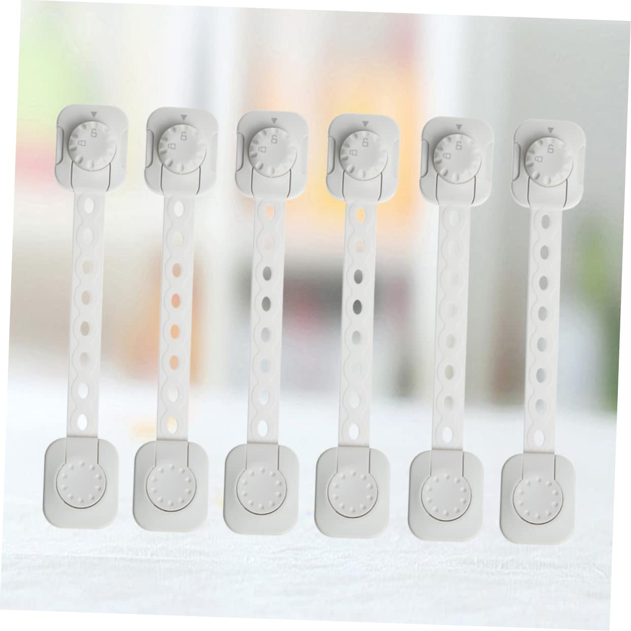 ifundom Lot De 3 Verrous De Sécurité Réglables Pour Bébé Faciles À Utiliser Pour Tiroirs Darmoire 6 Pièces X 3