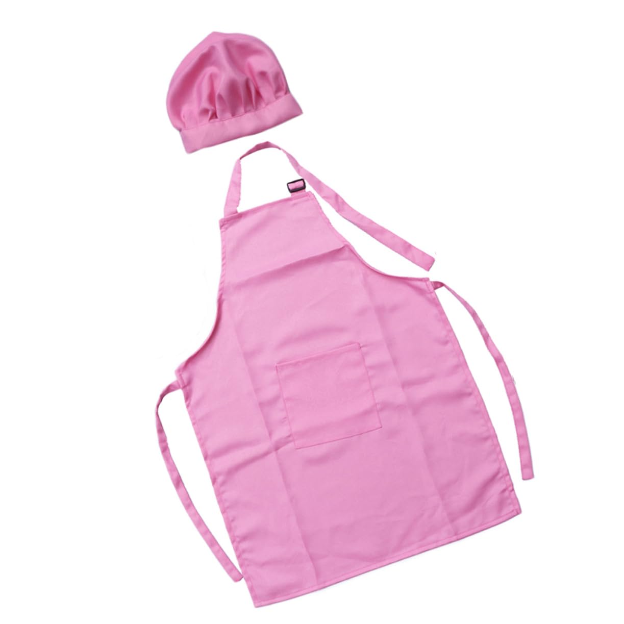 Toyvian 6pezzi Completo Grembiule e Cappello Per Ragazzo Ragazza Gioco Di Ruolo Cucina Per Cucinare e Decorare Feste Rosa Include Grembiule e Cappello Per Attività Creative