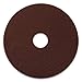 Americo 420720 EcoPrep EPP Specialty Pads, 20-Inch Diameter, Maroon, 10/CT