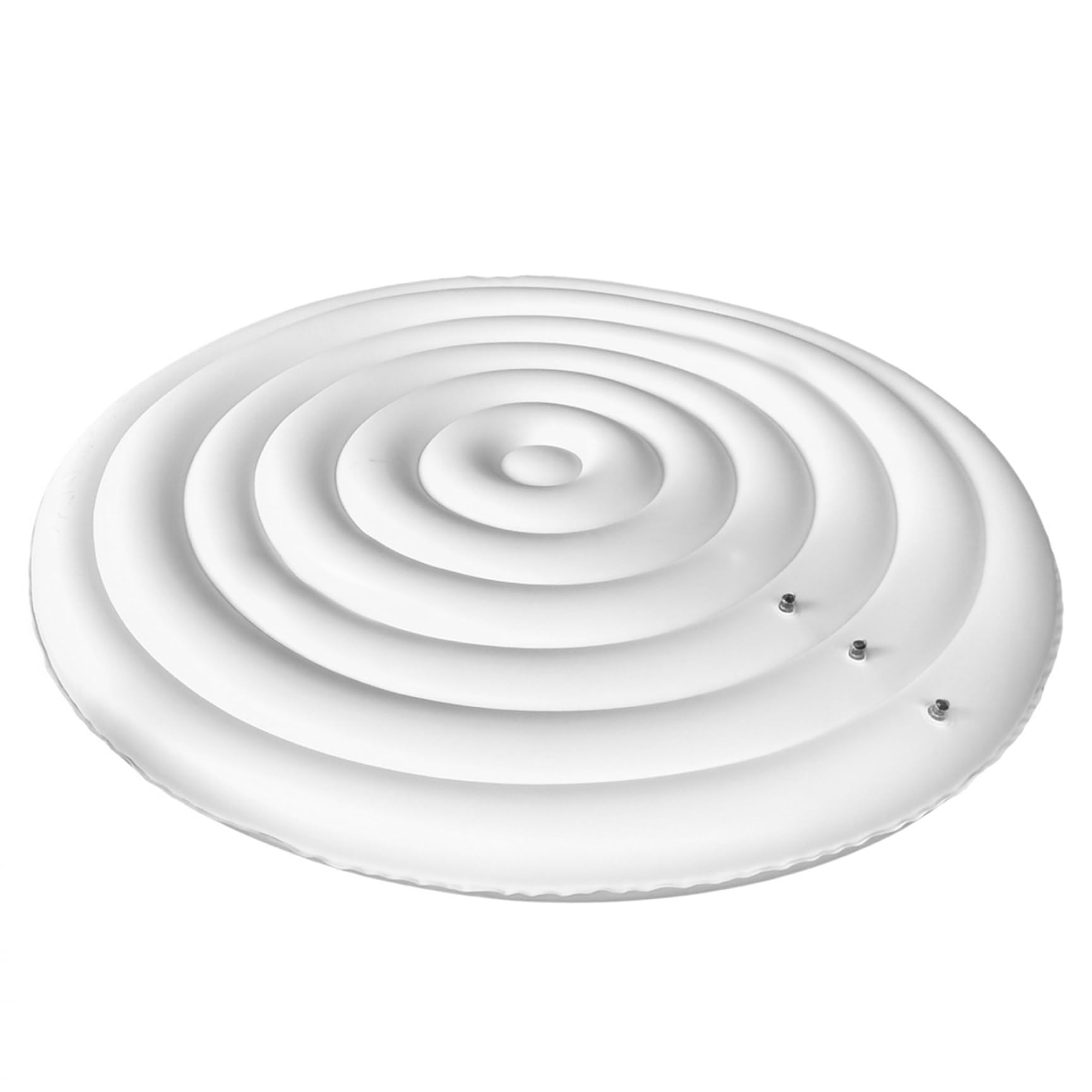 Copertura gonfiabile per vasca idromassaggio, copertura spa isolata termicamente e a prova di perdite per vasca idromassaggio, coperchio di ricambio regolabile in PVC per vasche rotonde da 4-6 piedi