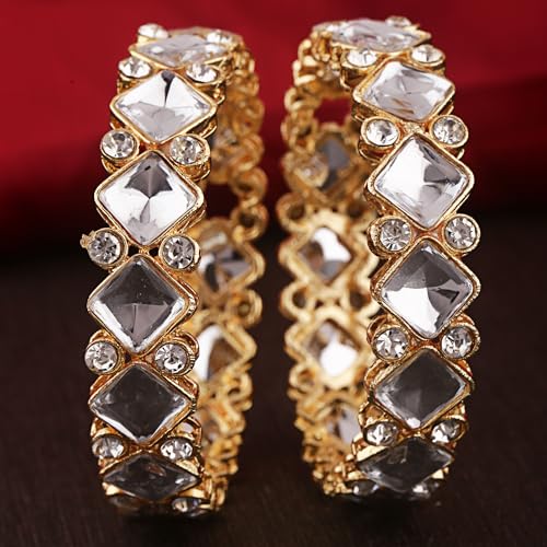 Traditional Kundan Bangles for Women