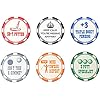 Golf Ball Marker Set Poker Chip Edition – Great Novelty Golf Gift