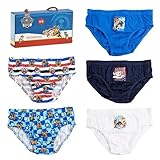 Pack Calzoncillos Paw Patrol 5 Piezas 100% Algodón Calzoncillos Cómodos Producto Original