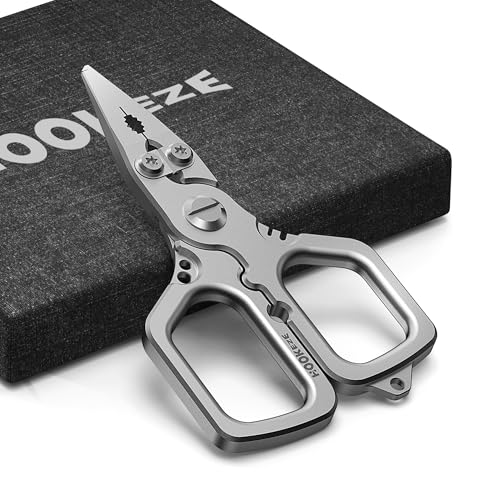 HOOK-EZE Titanium Fishing Pliers, 4.1" Saltwater Resistant Fishing Scissors,Tungsten Cutters, Knot Tying Tool with Lanyard, Split Ring Hook Remover, Gifts for Men by HOOK-EZE - Image 2