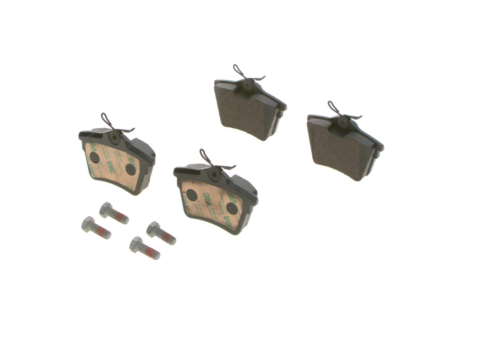 Bosch BP1005 Plaquettes De Frein Arrière - Qualité Premium - Faible Bruit Et Poussière - Certifié ECE-R90