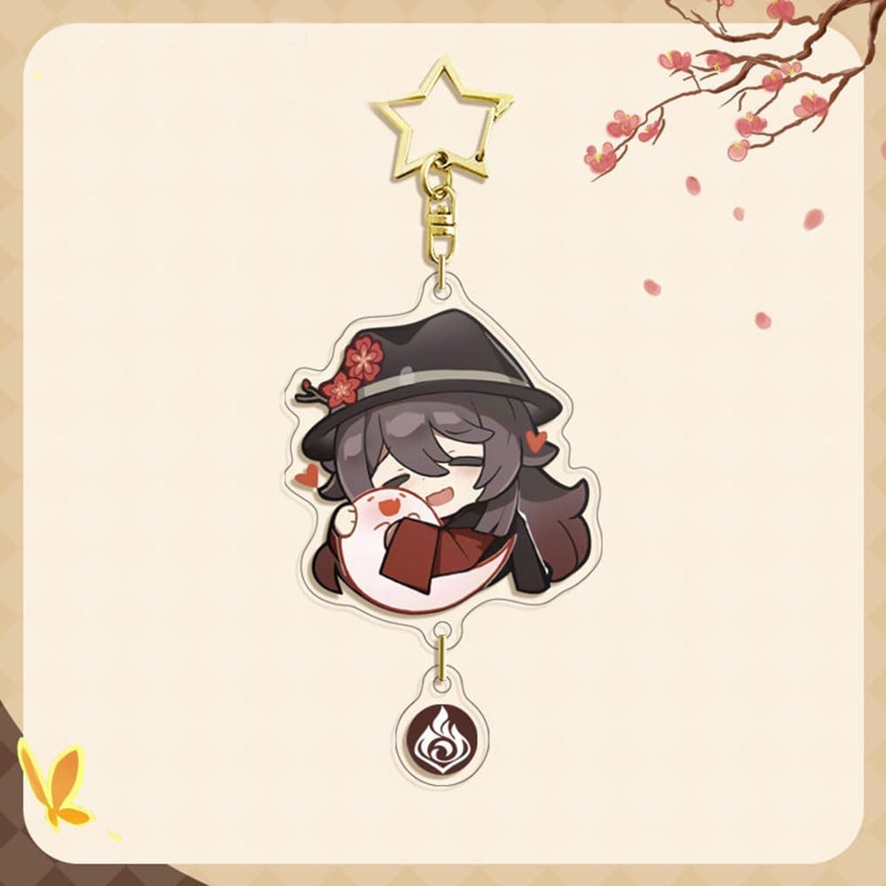 Amazon.co.jp: 原神 中国コラボ 胡桃 フータオ グッズ アクリル