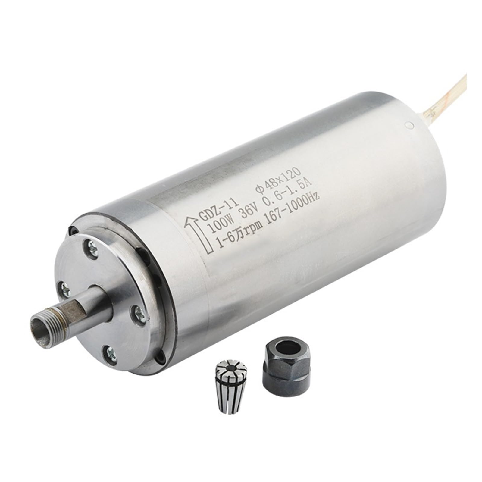 Amazon.co.jp: CNCスピンドルモーター 100w 0.1kw ER8 60000rpm 回路